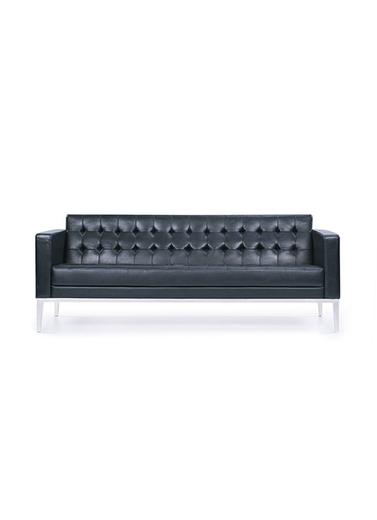 Three Seat PU Sofa 2000W x 750D x 740H mm - Office Sofa