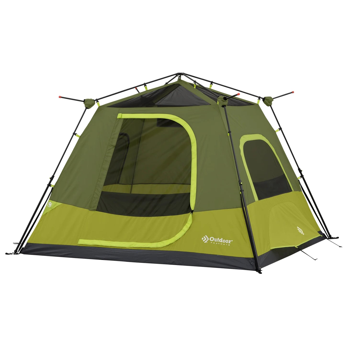 COOLBABY Instant 4-Person Cabin Tent with Extended Eave Technology – Easy 60-Second Setup - COOLBABY