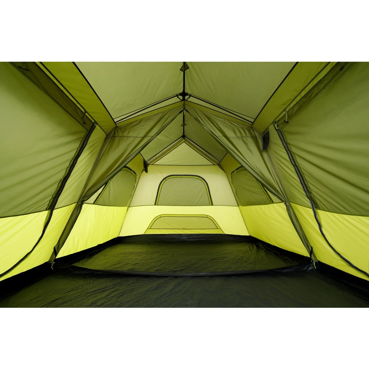 COOLBABY 10-Person Instant Cabin Tent with Extended Eaves and Easy 2-Minute Setup - COOLBABY