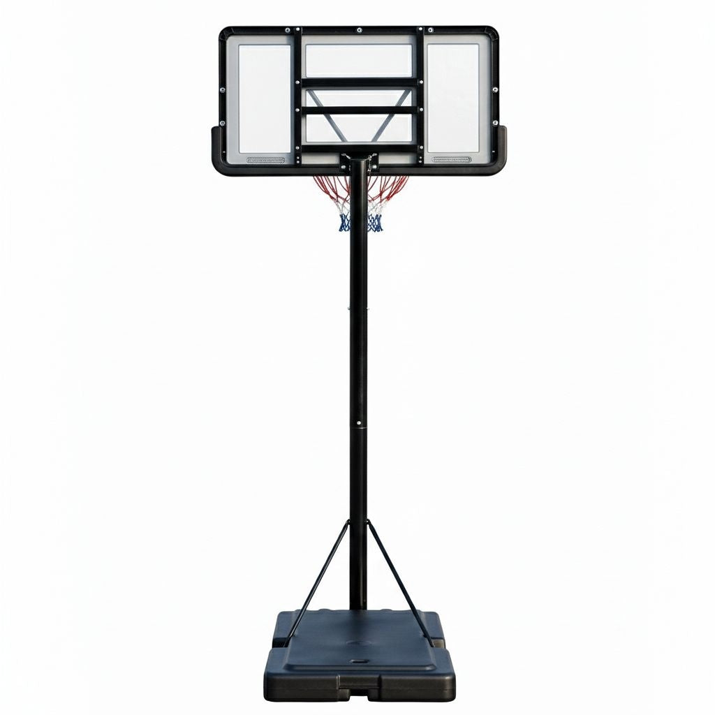 Adjustable Basketball Hoop Stand | Shatterproof Polycarbonate Basketball System
