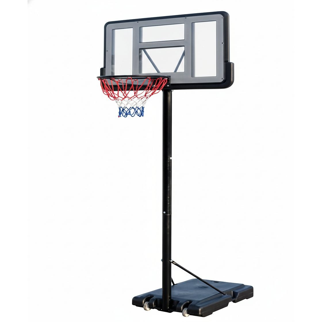 Adjustable Basketball Hoop Stand | Shatterproof Polycarbonate Basketball System