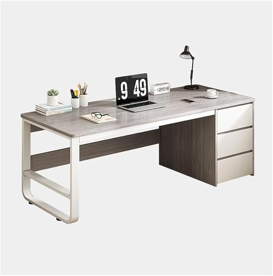 Multifunctional Computer Table And Office Desk With 3 Drawers - COOLBABY