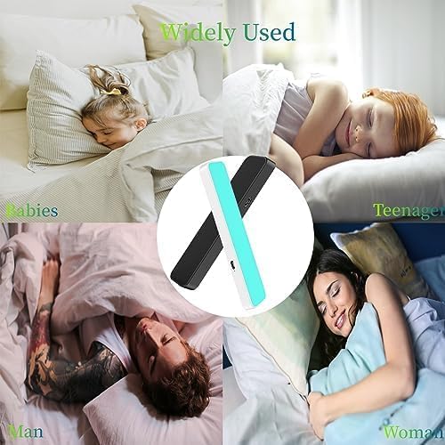💤 Bluetooth Pillow Speaker for Sleeping – Bone Conduction Mini Sleep Headphones with White Noise (Black5) - COOLBABY