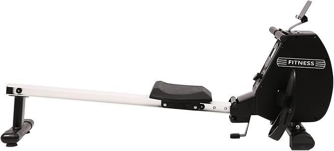 Adult Rowing Machine With Digital Display For Home Use - Black, Standard - COOLBABY