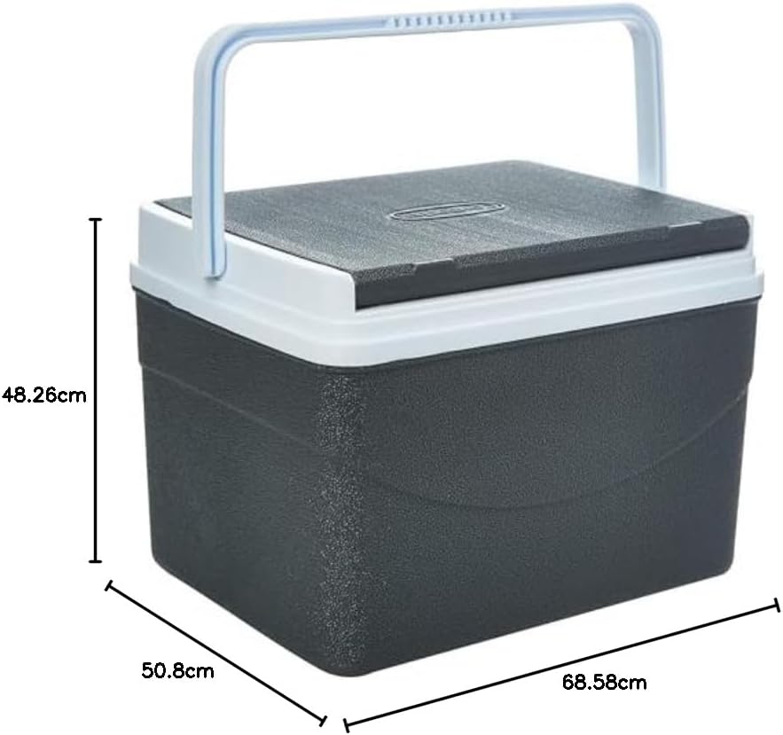 5L Plastic Picnic Cooler Icebox – Portable Insulated Lunch Box for Camping, Beach & Outdoor Travel