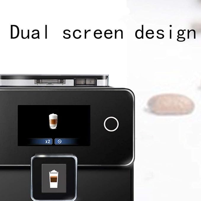 fully automatic coffee machine, 19 Bar Commerical LCD Espresso Coffee Machine & Coffee Grinder Dual Touch Screen - COOLBABY