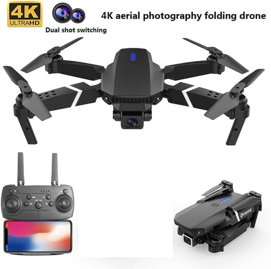 COOLBABY 4K Camera Drone with GPS – Foldable Quadcopter with Brushless Motors, Follow Me Mode, Optical Flow, Return to Home, Long Flight Time – Beginner Friendly RC Drone with Carrying Case - COOLBABY