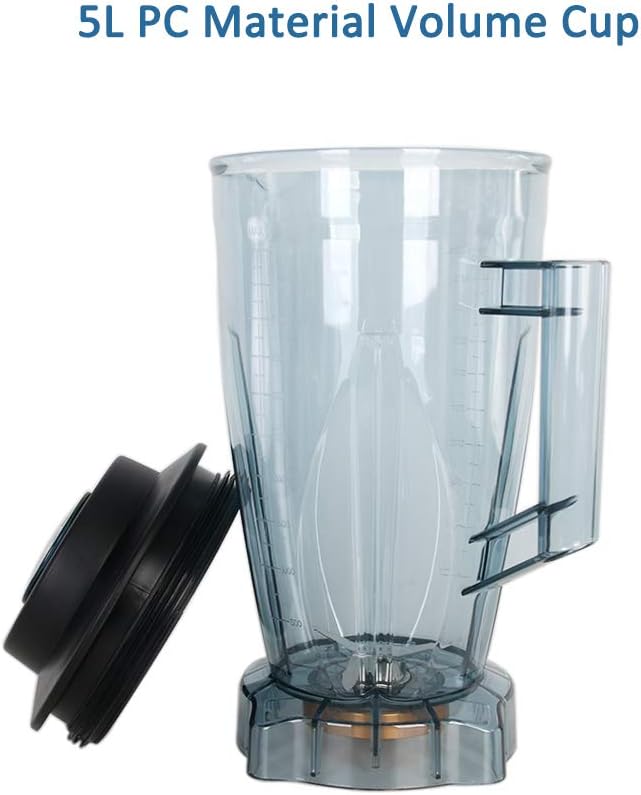 3.8L Commercial Blender - 2200W Smoothie Blender - COOLBABY