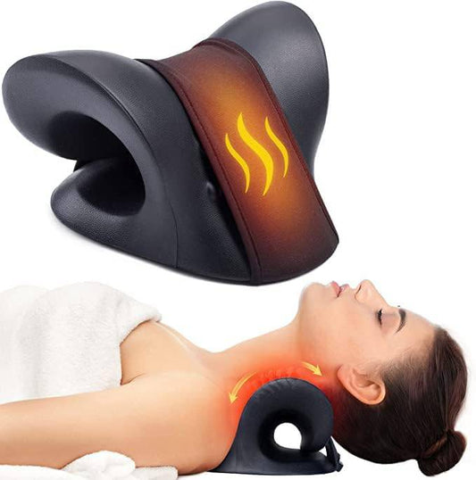 COOLBABY SSZ-JBAM01 Cervical Traction Device. Neck Hunchback Corrector With Graphene Heating. Relaxation. For Neck Pain Relief And Muscle Relaxation - COOL BABY