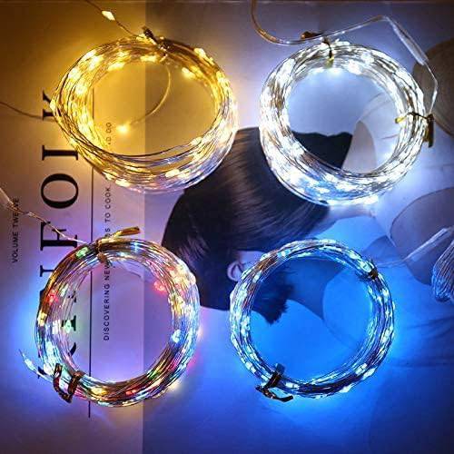 Coolbaby SEDC Fairy Light Waterproof Starry Firefly Copper Wire String Light,20M 200Led 8 Modes With Remote Control, For Christmas Wedding Home Decorations - COOL BABY