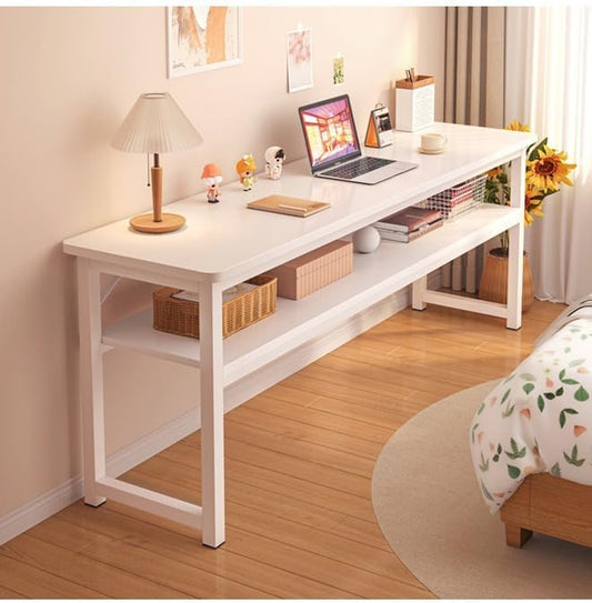 Double Layer Computer And Home Desk Long Table - COOLBABY