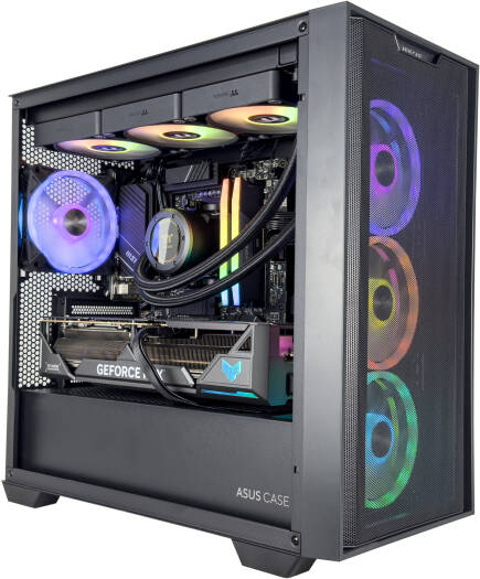 Spatium Gaming PC: AMD Ryzen 9 7900X3D, RTX 4090 24GB, 48GB DDR5 RAM, 1TB SSD - COOLBABY