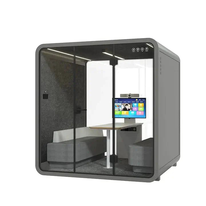 6 Person Pod Silence Booth, Office Soundproof Booth - COOLBABY