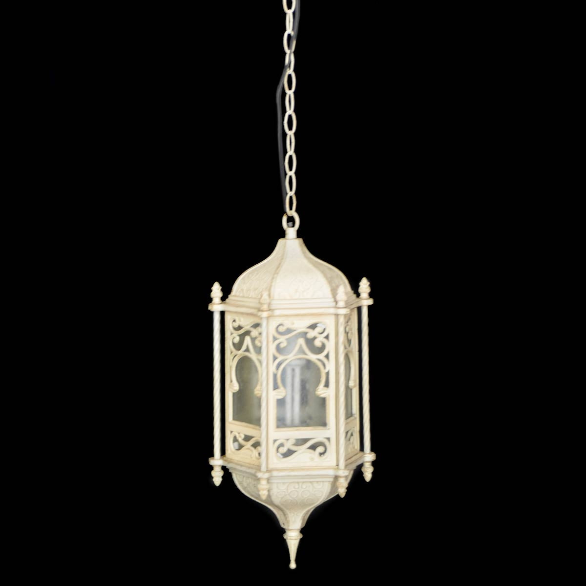 Outdoor Hanging Light OH - White/Gold