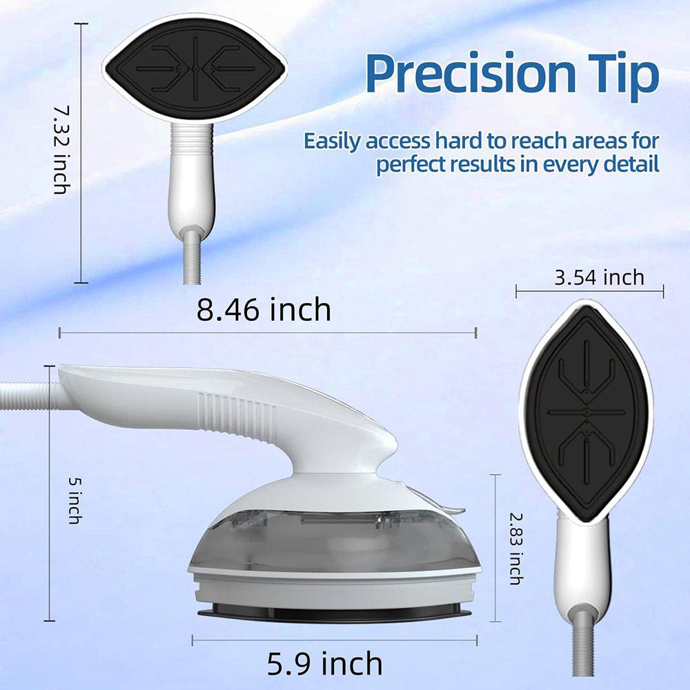 COOLBABY Mini Hand-Held Hanging Ironing Machine,Portable Ironing Machine with Stand,Steamer Travel Iron,Iron for Clothes - COOL BABY