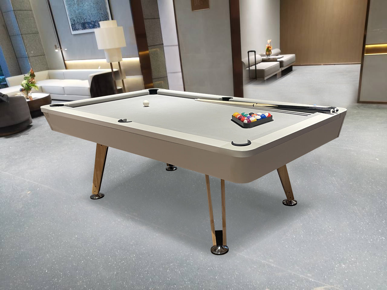 3 in 1 7ft Pool Billiard Table + Household Table Tennis Table + meeting or dining table Multifunction Game Table - COOLBABY