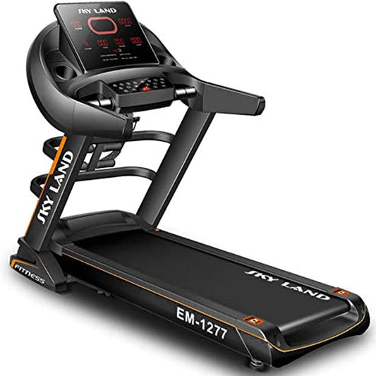 SKYLAND PBJ24 Powerful 2.5 HP Treadmill with Auto Incline, and Bluetooth Speaker - Ideal for Serious Runners - COOLBABY