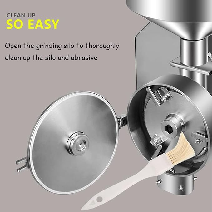 Commercial Spice Grinder | Electric Grinder, Stainless Steel Grain Machine - COOLBABY