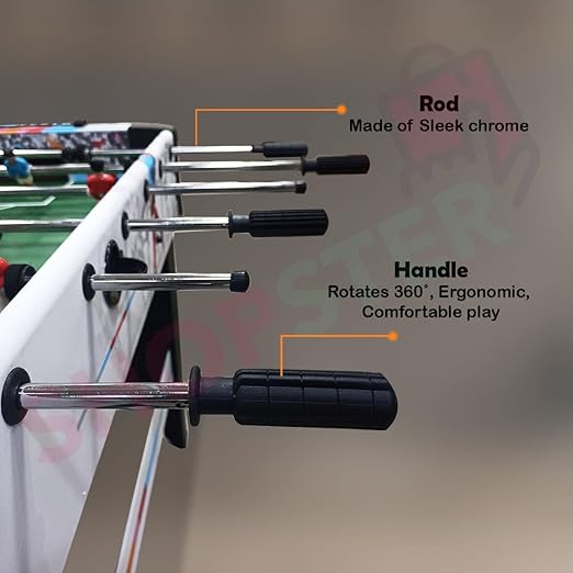 Foosball Table - Soccer Indoor Games for Boys, Girls, Adults - Football Table with Stand - COOLBABY