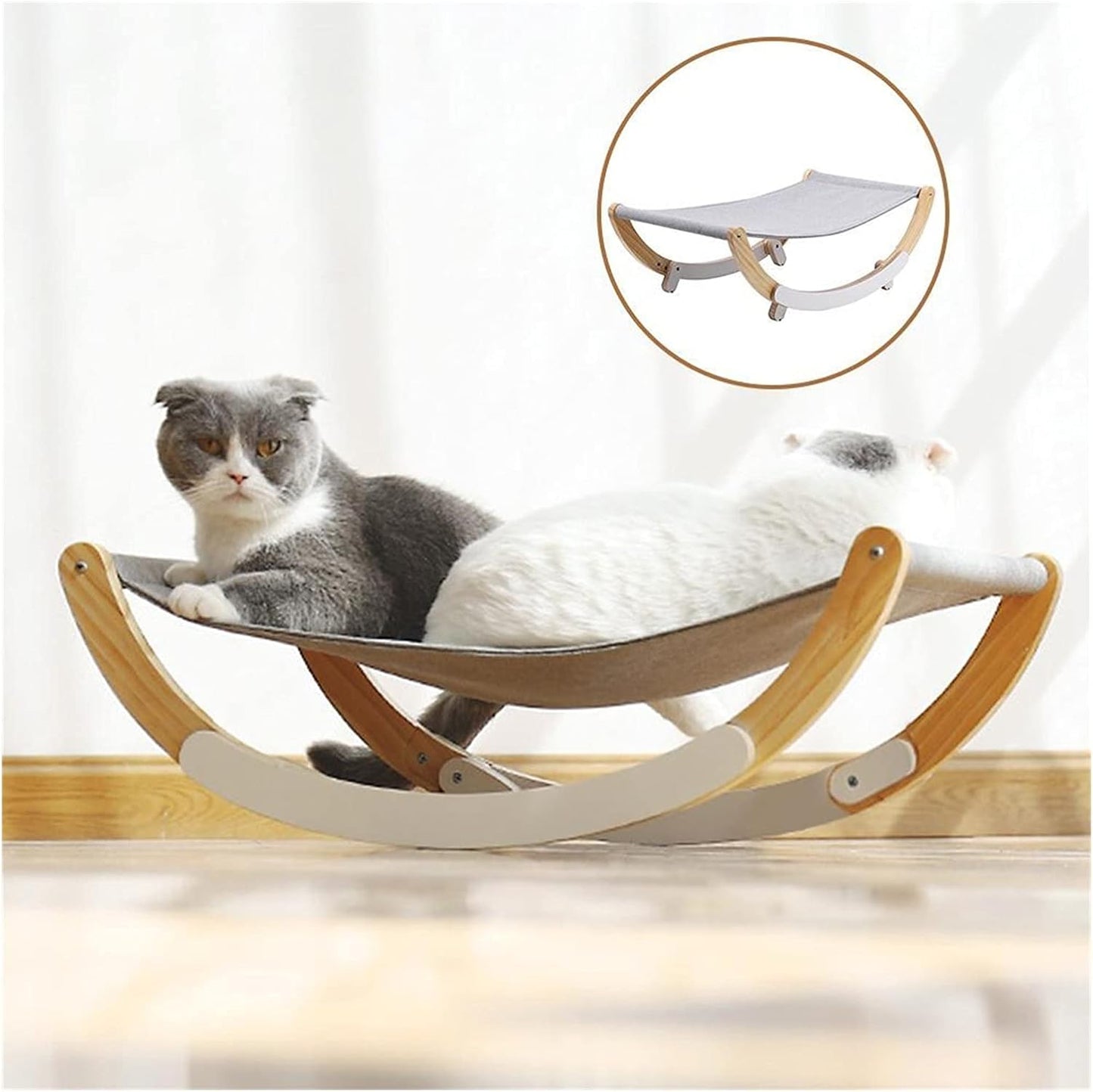 COOLBABY Pet Hammock Cat Hammock Kitten Hammock Bed Pet Swing Bed Suitable for Small and Medium Cats or Toy Dogs Cat Sunny Seat Cat Hanging Hammock