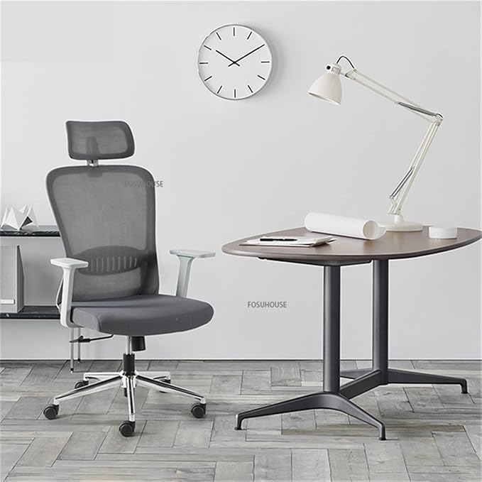 Office Chair, Mesh Office Chair, Backrest, Lifting Swivel Chair, Simple Study Ergonomic Computer Chair