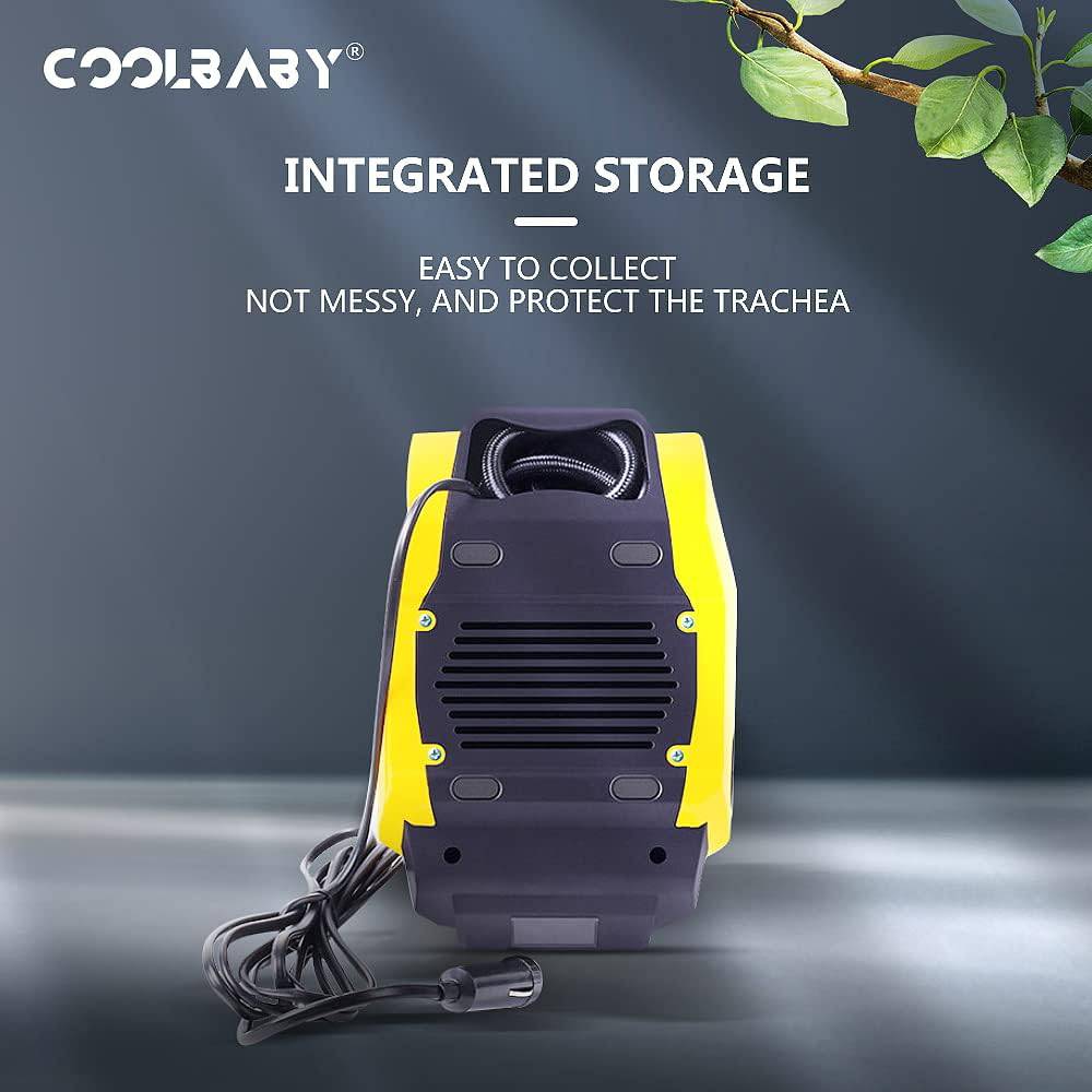 COOLBABY Air Compressor Tire Inflators, DC 12V Portable Air Compressors, Suitable for Automobile Tires - COOL BABY