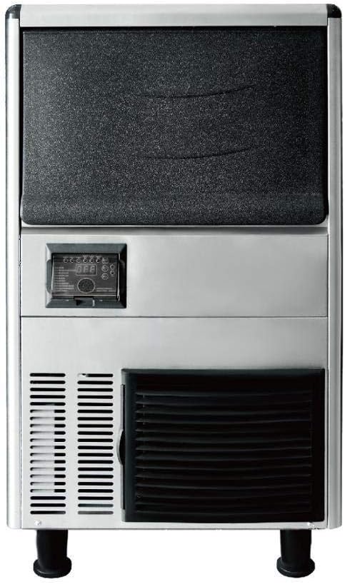 RK-128N Commercial Nugget Ice Maker 120KG/24H – Granular Crushed Ice Machine with 50KG Bin