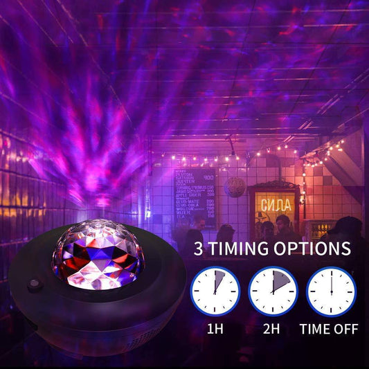 C00LBABY XXKTY Transform Your Space with Remote Control Star Projector & Bluetooth Music - COOLBABY