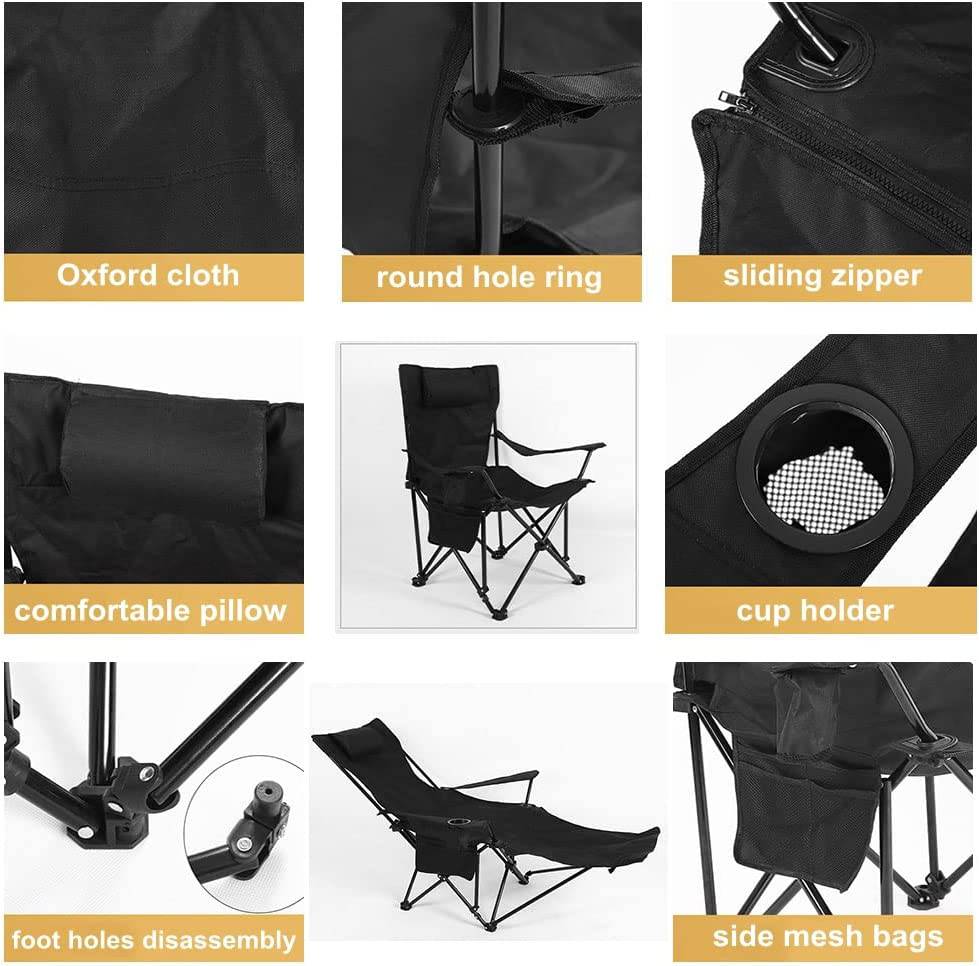 COOLBABY  Portable Outdoor Camping Chairs,Beach Armchair - COOL BABY