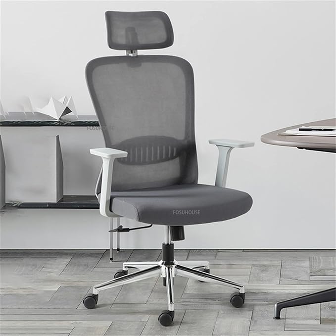 Office Chair, Mesh Office Chair, Backrest, Lifting Swivel Chair, Simple Study Ergonomic Computer Chair