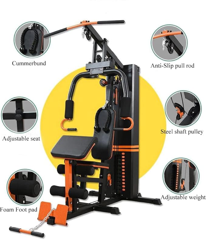 COOLBABY Ultimate All-in-One Home Gym Equipment - 28 Function Leg Developer Machine | MF-0707-1 - COOLBABY