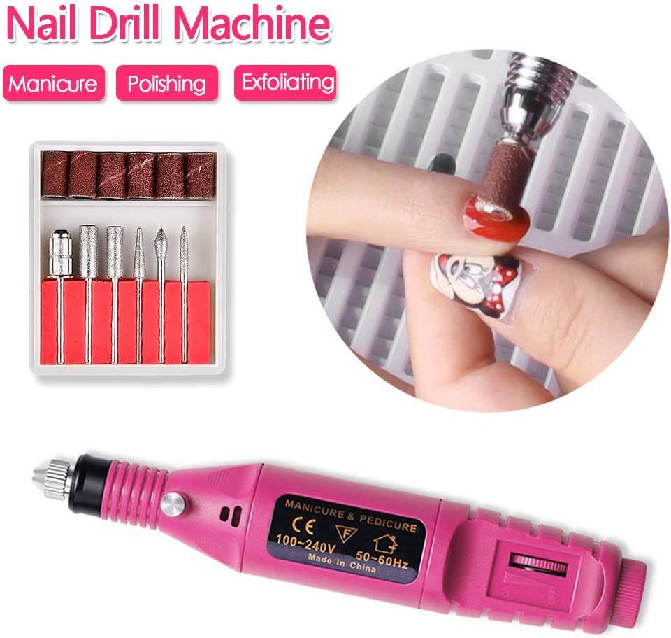 COOLBABY Gel Nail Polish Kit with UV Light 54W Nail Lamp 10 Colors Nuetral Pink Glitter - COOL BABY