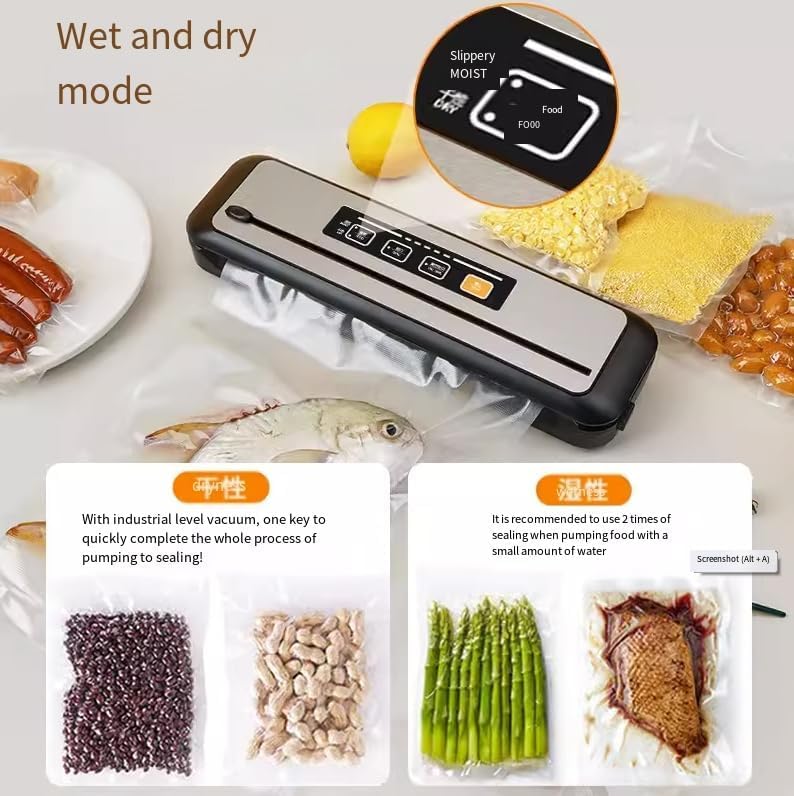 COOLBABY HDD-ZKDBJ4 Efficient Manual Vacuum Sealer - COOL BABY