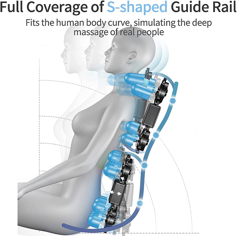 Massage Chair Z1, Full Body Massage, Zero Gravity. - COOLBABY