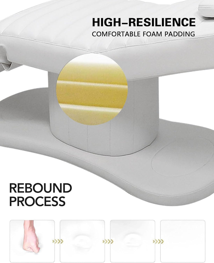 COOLBABY Multi-Purpose Electric Beauty Bed – Portable Spa Massage Table with Adjustable Height for Aesthetic Tattoo - COOLBABY
