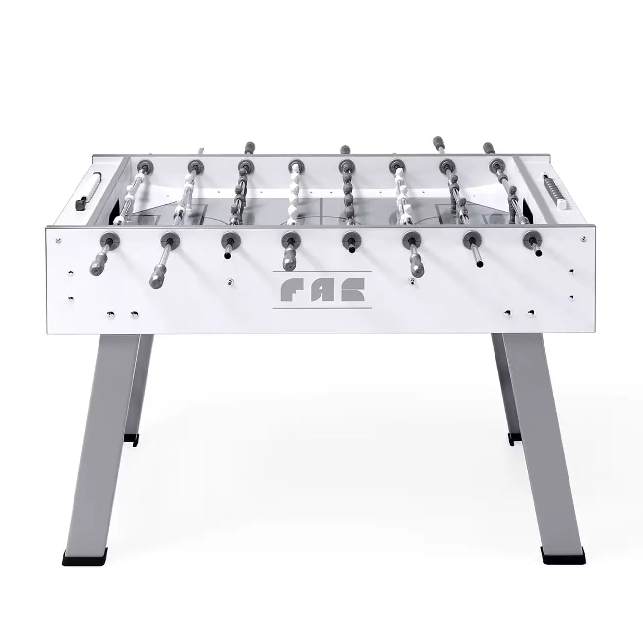 FAS Charme Grey/White Football Table – Durable Indoor Foosball Game - COOLBABY