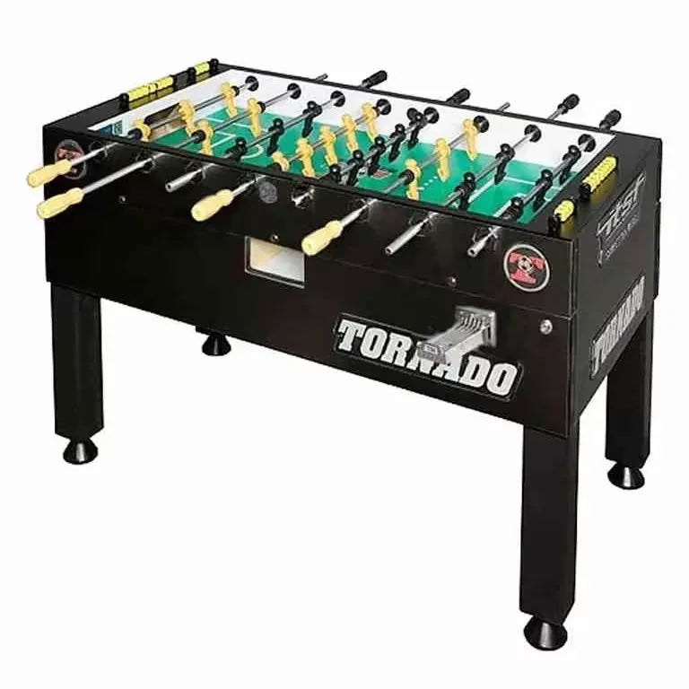 Tornado Coin Platinum Tour Edition Foosball Table - Commercial Use, Coin-Operated - COOLBABY