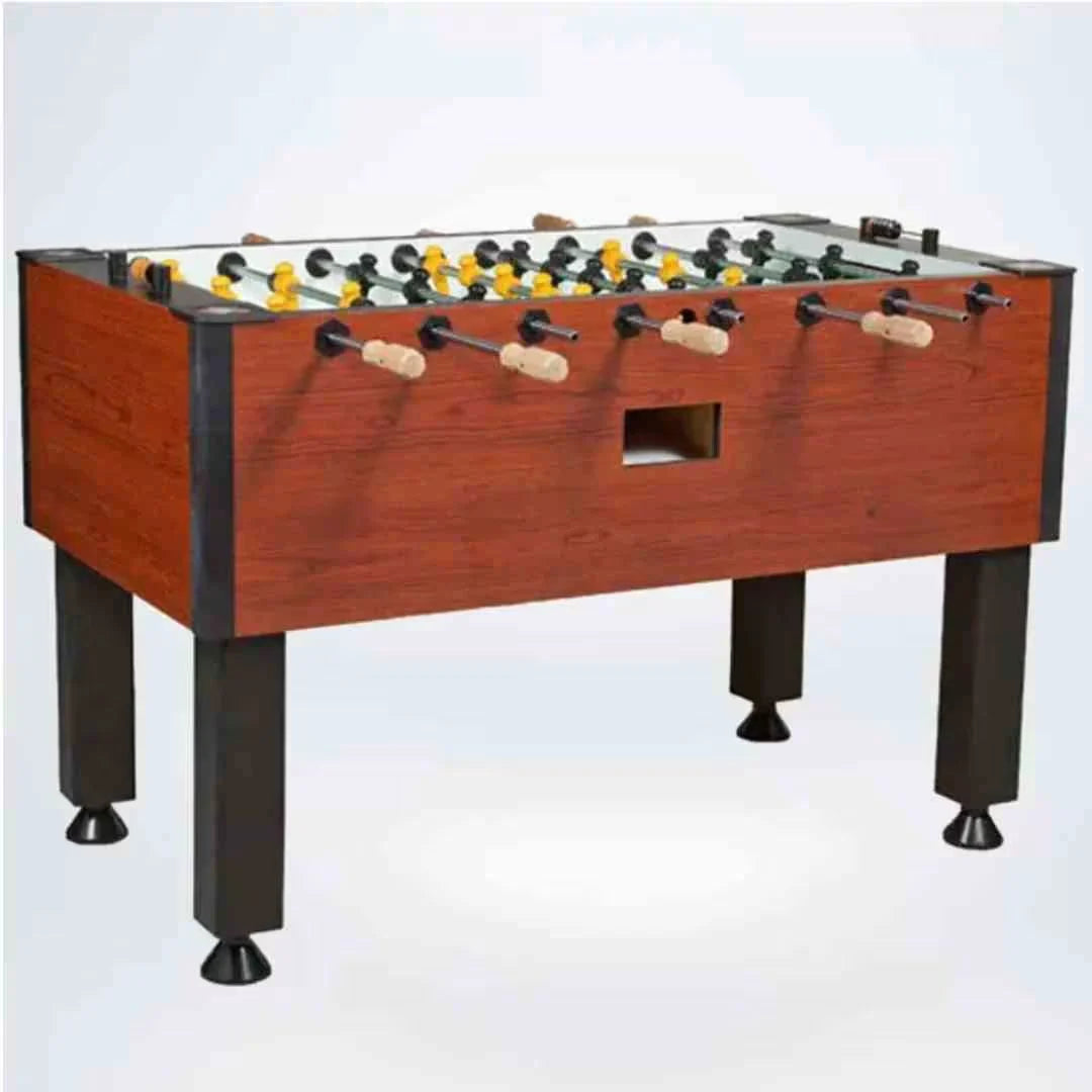 Tornado Elite Football Table – Premium Wood Foosball Table with Victorian Cherry Finish - COOLBABY