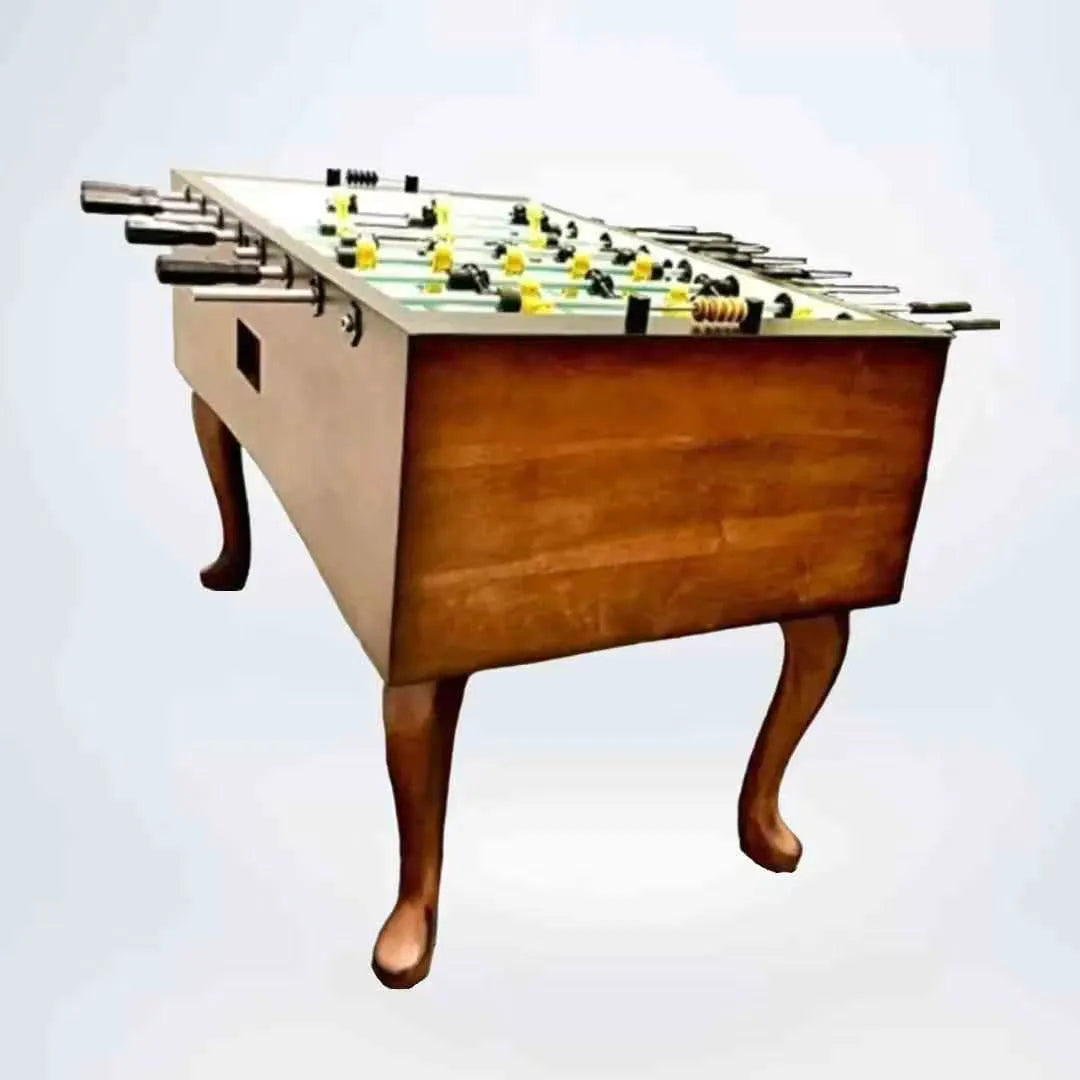 Tornado Madison Football Table - Premium Home Foosball Table with Queen Anne Legs - COOLBABY