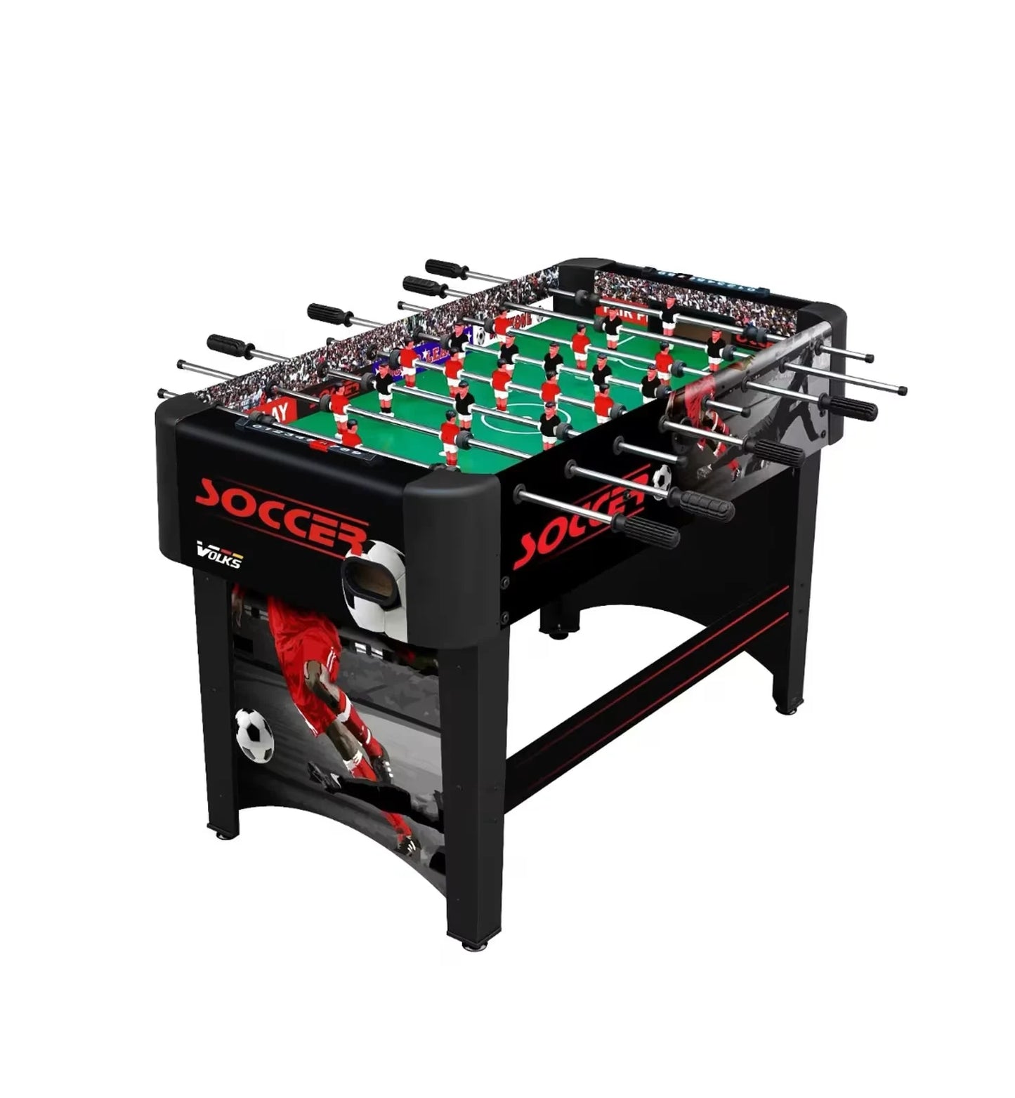 Foosball Table - Soccer Game Table With 4 Balls, for Home And Garden - COOLBABY