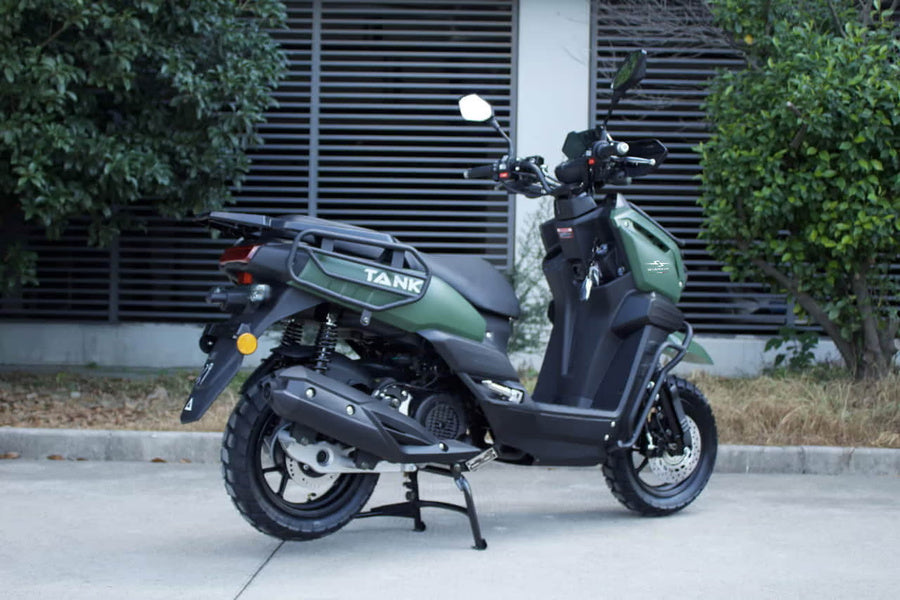 SHARMAX SCOOTER TANK 150 - Stylish and Powerful Urban Companion - COOLBABY