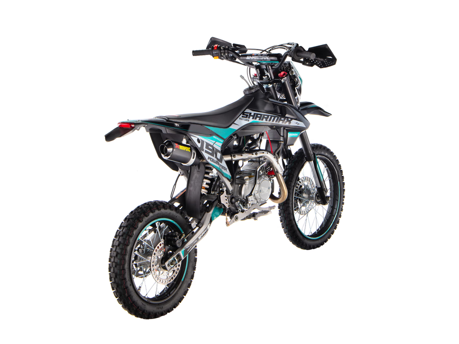 SHARMAX POWER MAX 190: Agile Pit Bike with 190cc Engine, 12HP, and Lightweight Design - COOLBABY