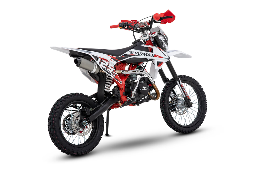 SHARMAX Power Max 125 Pit Bike - 125cc, 4-Speed, Air-Cooled Engine - COOLBABY