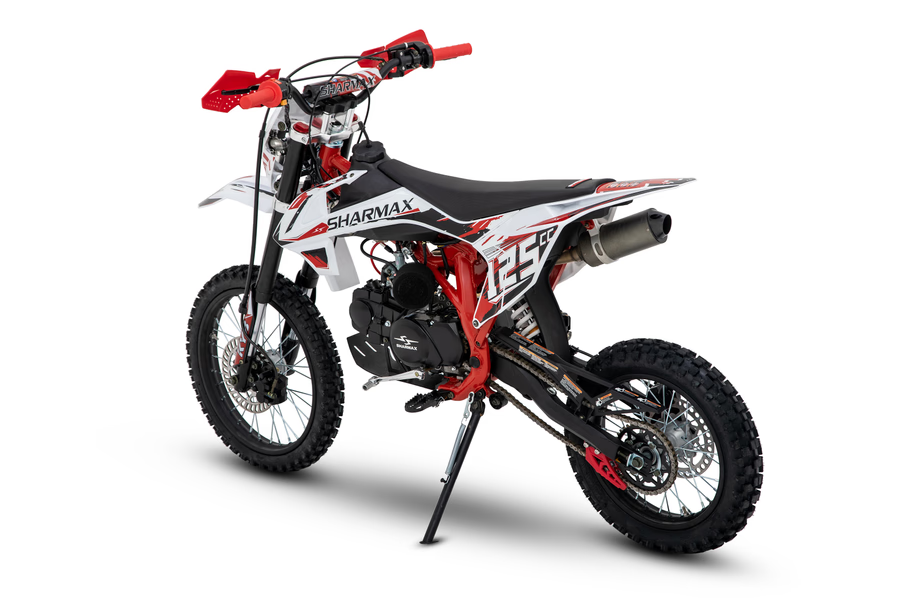 SHARMAX Power Max 125 Pit Bike - 125cc, 4-Speed, Air-Cooled Engine - COOLBABY