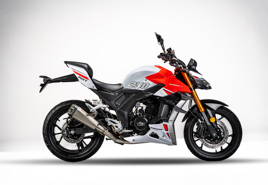 SHARMAX RST 250 Naked Bike: 250cc Water-Cooled Engine, 6-Speed Transmission - COOLBABY