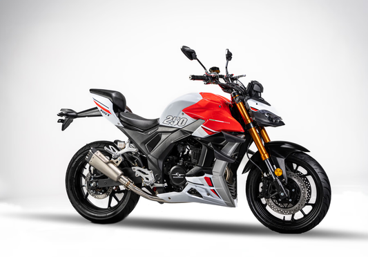 SHARMAX RST 250 Naked Bike: 250cc Water-Cooled Engine, 6-Speed Transmission - COOLBABY