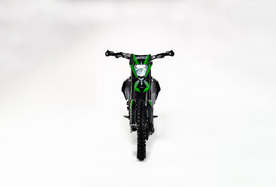 SHARMAX Power Max 320: High-Performance 280cc Enduro Motorcycle with 27 HP - COOLBABY