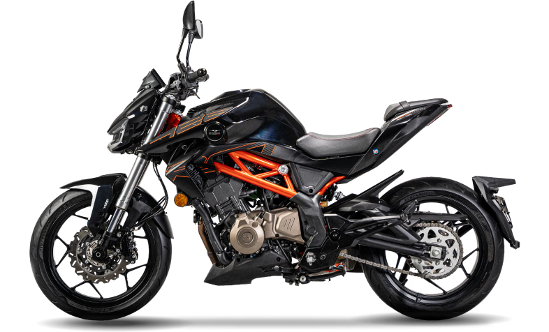 SHARMAX Naked Bike RST 422 Ultra - Powerful 400cc 40HP Street Motorcycle - COOLBABY