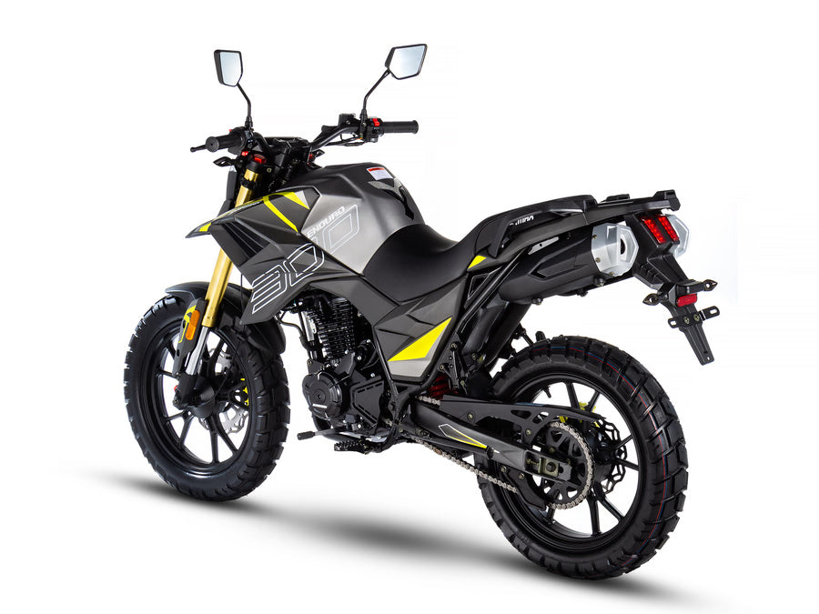 SHARMAX ENDURO TRAVEL 300: Powerful 297cc Adventure Motorcycle - COOLBABY