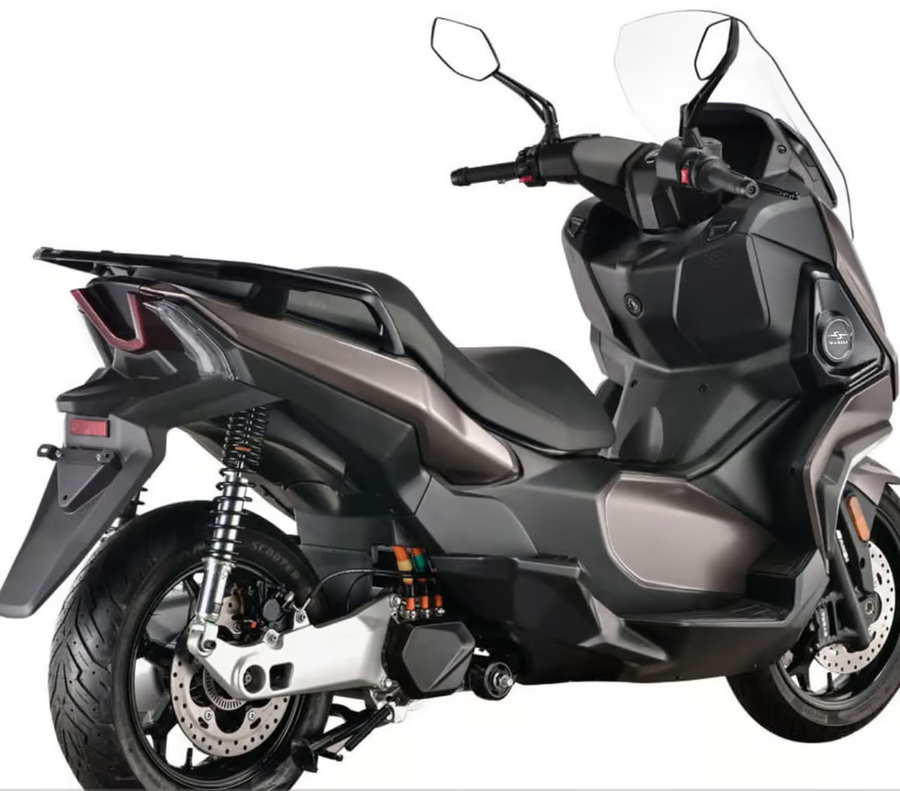 SHARMAX FX 350 Ultra Maxi Scooter: Powerful 350cc Engine, Euro-5 Compliant - COOLBABY